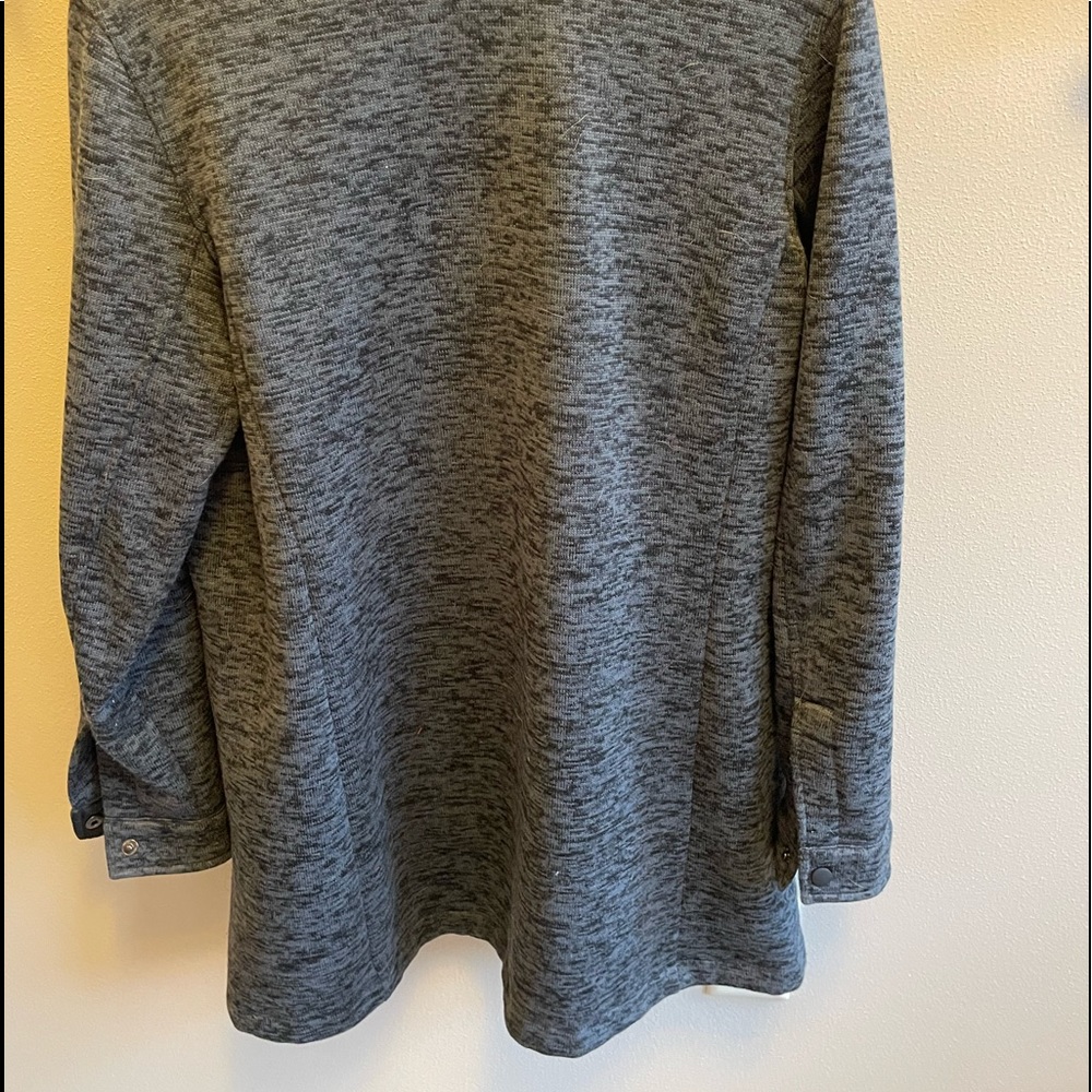 Land’s End Fleece Long Shacket - Picture 2 of 13